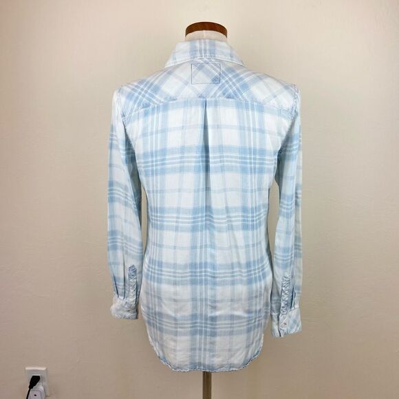 Rails Hunter Check Plaid Button-Front Shirt - Picture 5 of 6